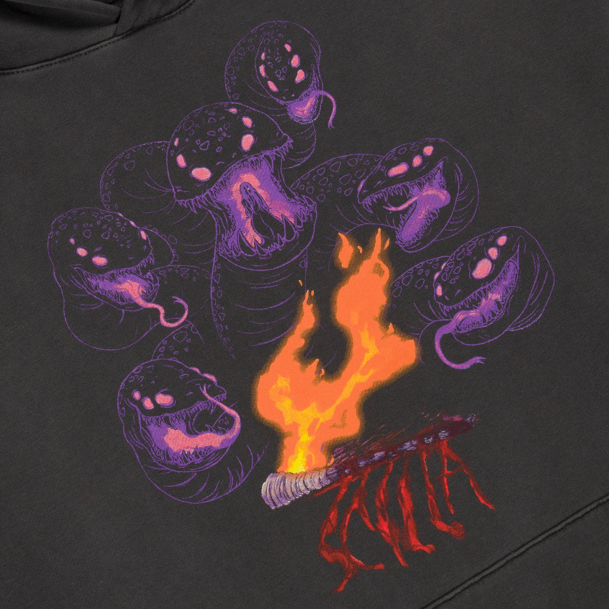 Scylla Hoodie - Faded Black - Image 3